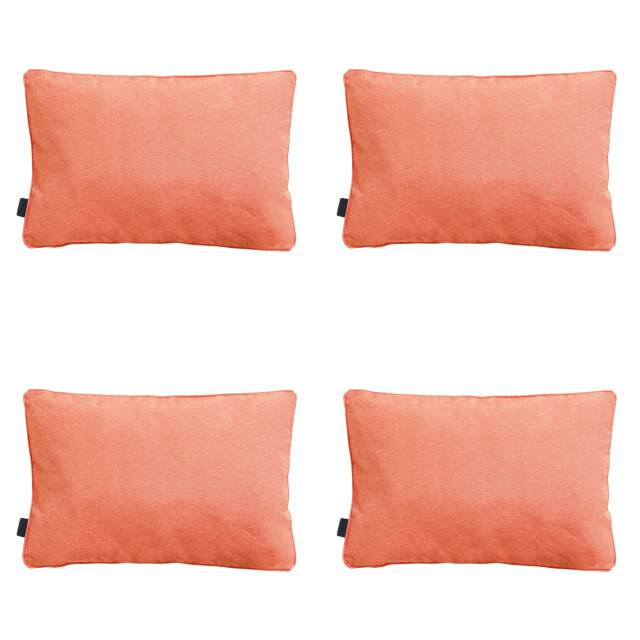 Madison sierkussen panama flame orange ca. 40x60 cm set van 4 3083264 large
