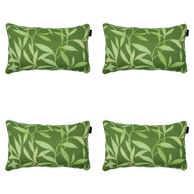 Madison sierkussen fergus green ca. 30x50 cm set van 4 3083124 large