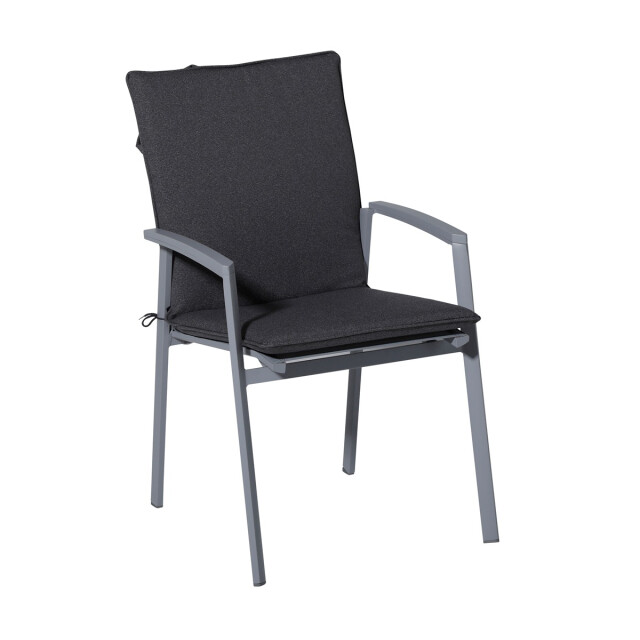 Madison stapelstoelkussen manchester grey ca. 97x49 cm set van 4 3083606 large