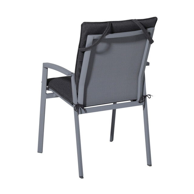 Madison stapelstoelkussen manchester grey ca. 97x49 cm set van 4 3083606 large