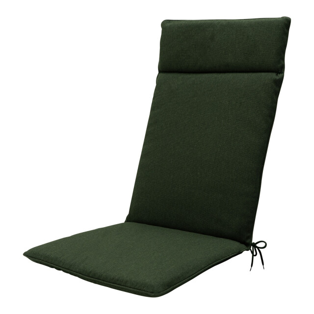 Madison tuinstoelkussen hoge rug green canvas eco+ ca. 120x50 cm set van 3082925 large