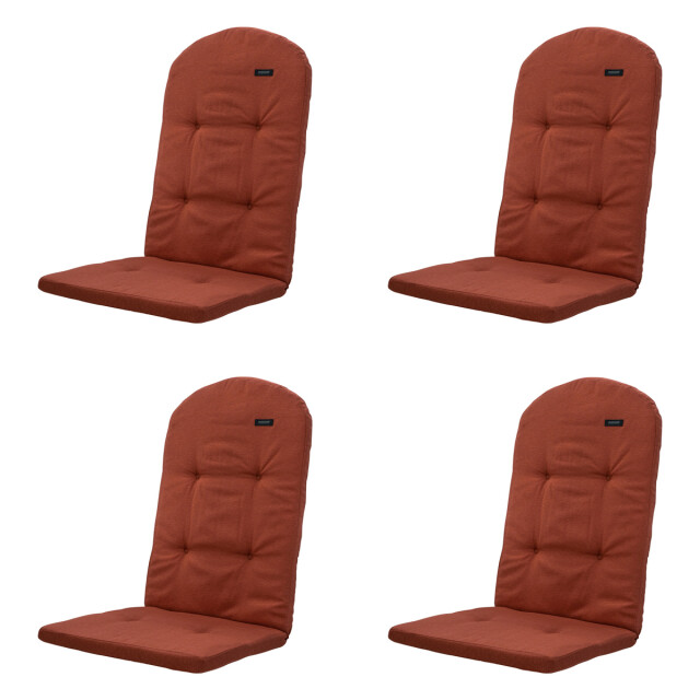 Madison tuinkussen bearchair panama terra ca. 128x48 cm set van 4 3083506 large