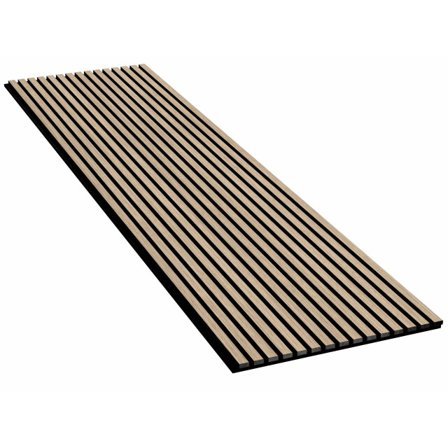 Akupanel Walnoot zwart 280 x 60 cm 2822176 large