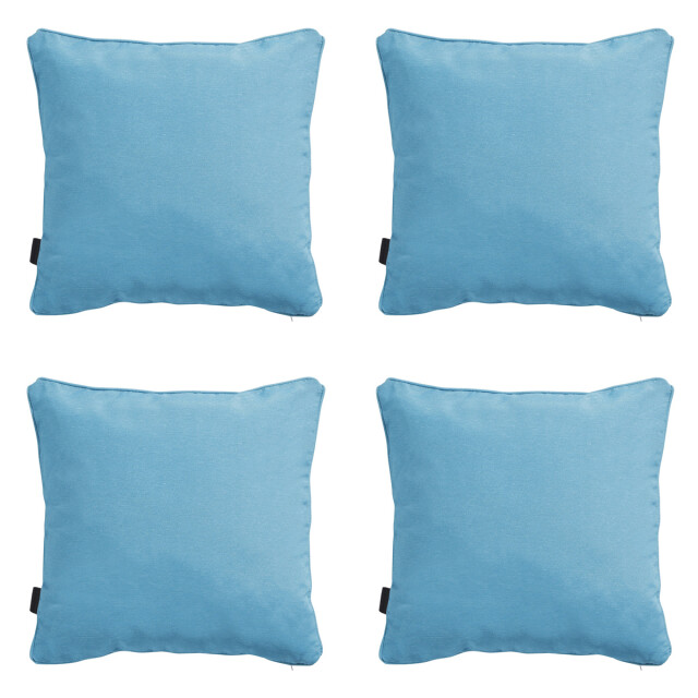 Madison sierkussen panama aqua ca. 45x45 cm set van 4 3083224 large