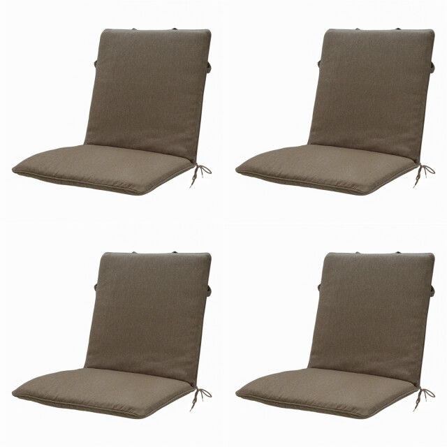 Madison stapelstoelkussen canvas eco+ ca. 97x49 cm set van 4 3083585 large