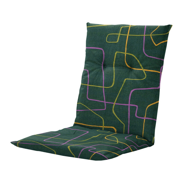 Madison tuinstoelkussen lage rug joah green ca. 105x50 cm set van 4 3083005 large