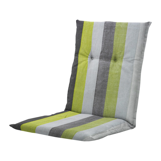 Madison tuinstoelkussen lage rug victoria green ca. 105x50 cm set van 4 3083002 large
