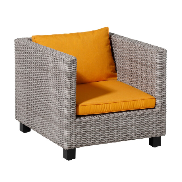 Madison lounge profi-line zitkussen panama golden glow ca. 60x60 cm set 3082823 large
