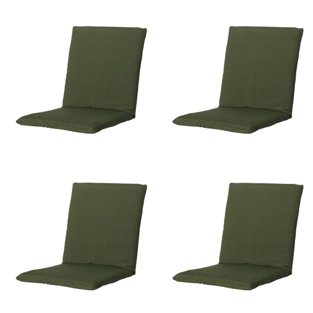 Madison stapelstoelkussen panama green ca. 97x49 cm set van 4 3083566 large