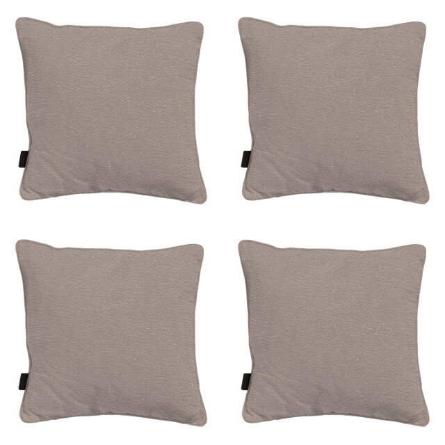 Madison sierkussen panama jute ca. 60x60 cm set van 4 3083243 large