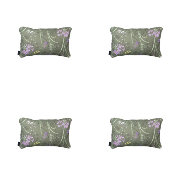 Madison sierkussen donna green canvas eco+ ca. 30x50 cm set van 4 3083104 large