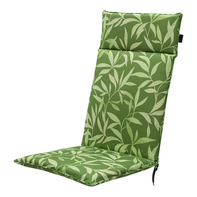 Madison tuinstoelkussen hoge rug fergus green ca. 120x50 cm set van 4 3082961 large