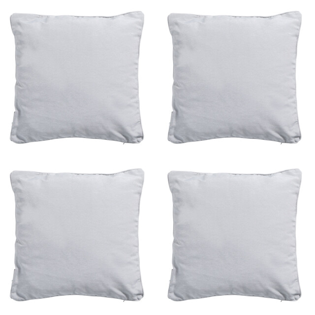Madison sierkussen panama light grey ca. 60x60 cm set van 4 3083242 large