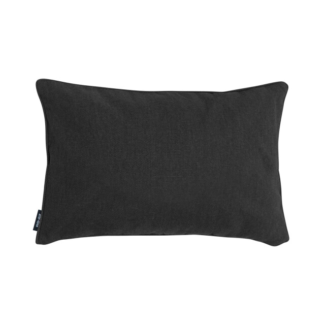Madison sierkussen black canvas eco+ ca. 30x50 cm set van 4 3083103 large