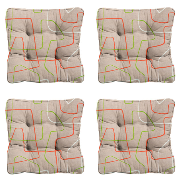Madison zitkussen florance joah terra ca. 47x47 cm set van 4 3082902 large