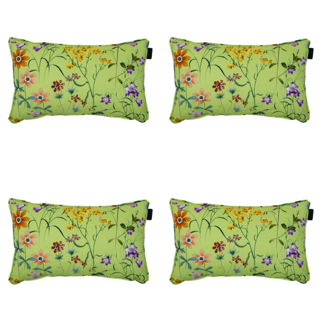Madison sierkussen milly green ca. 30x50 cm set van 4 3083123 large