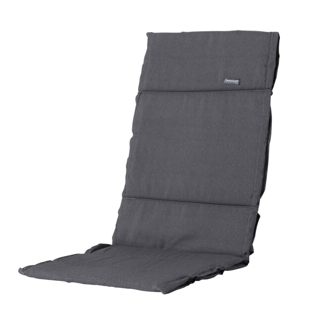 Madison tuinkussen fiber deluxe panama grey ca. 125x50 cm set van 4 3083545 large