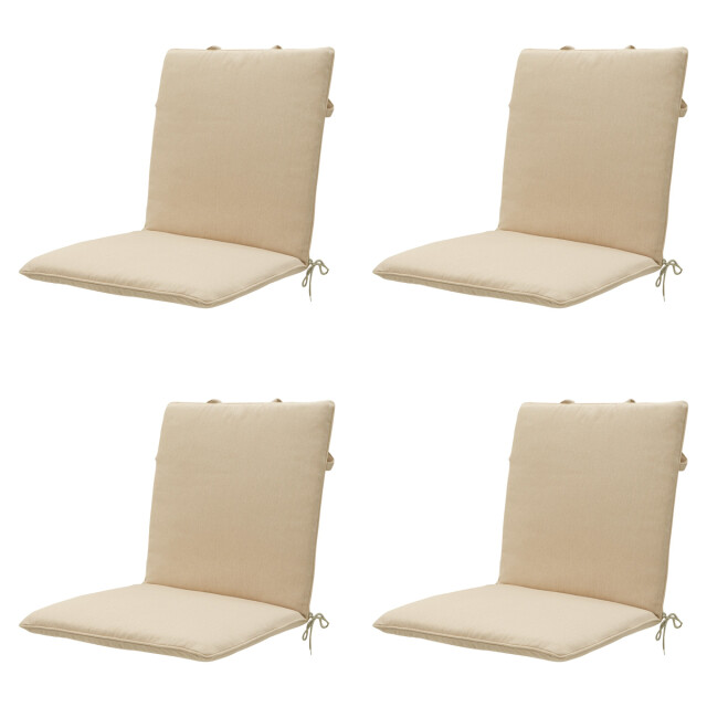 Madison stapelstoelkussen canvas eco+ ca. 97x49 cm set van 4 3083584 large