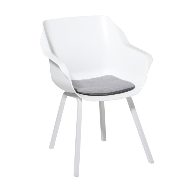 Madison zitkussen manchester light grey ca. 40x40 cm set van 4 3083324 large