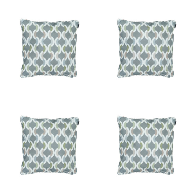 Madison sierkussen trivia grey ca. 50x50 cm set van 4 3083206 large