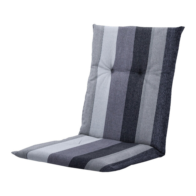 Madison tuinstoelkussen lage rug victoria grey ca. 105x50 cm set van 4 3083001 large