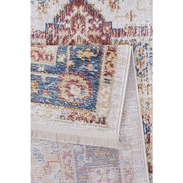 Muratap Marrakech vintage picasso laagpolig vloerkleed creme multikleur 200x290 3082662 large