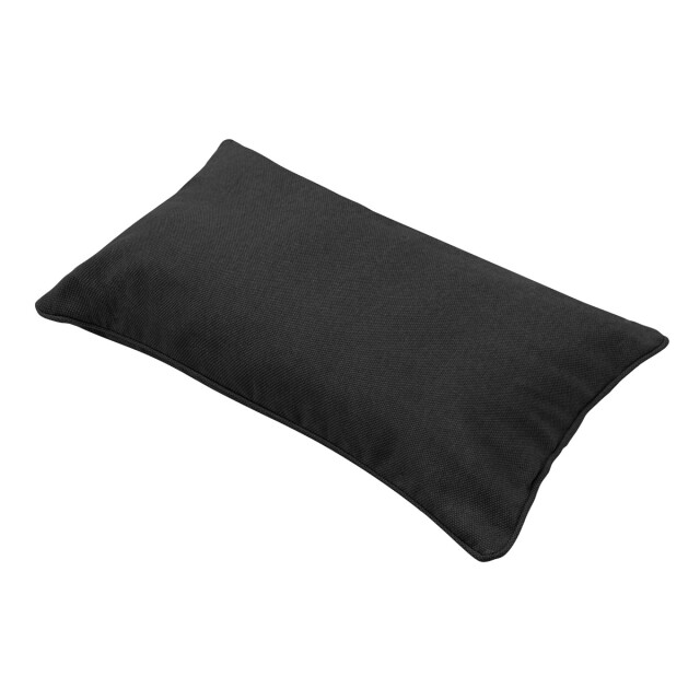 Madison sierkussen black canvas eco+ ca. 30x50 cm set van 4 3083103 large