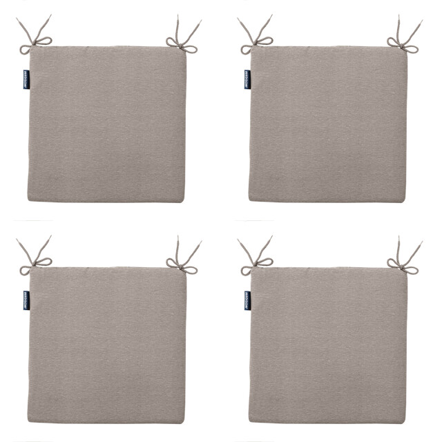 Madison zitkussen panama jute ca. 40x40 cm set van 4 3083389 large