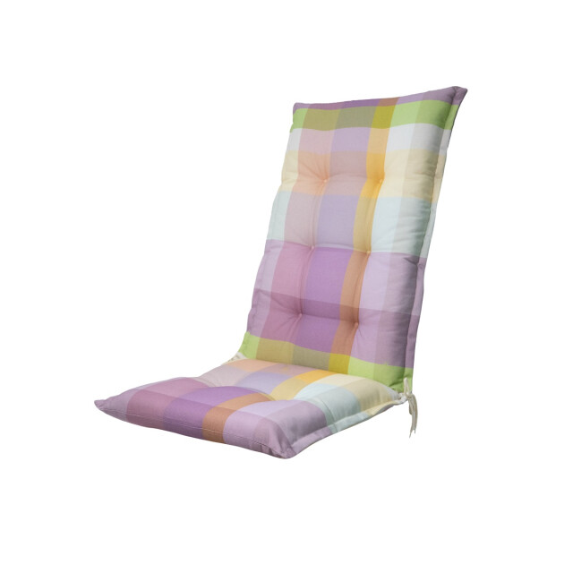 Madison tuinstoelkussen hoge rug sya purple ca. 123x50 cm set van 4 3083032 large