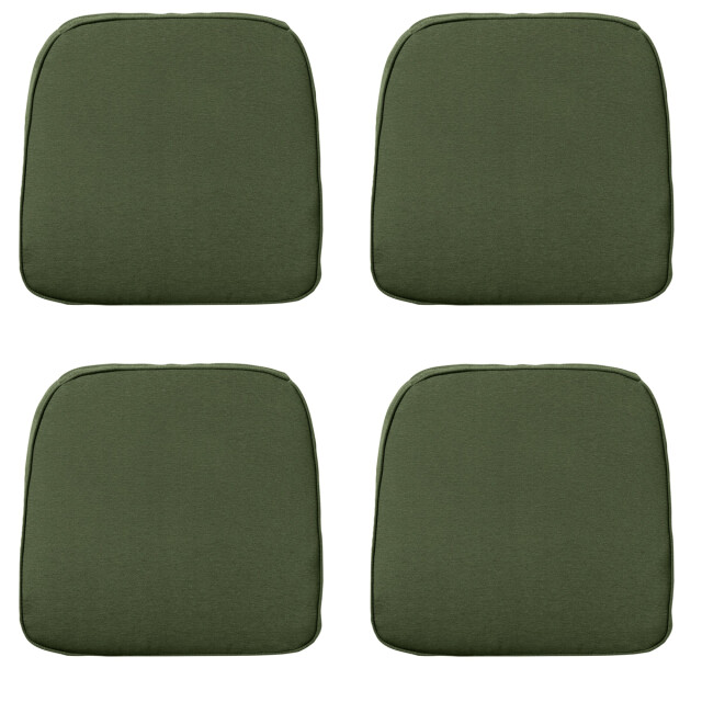Madison zitkussen wicker panama green ca. 48x48 cm set van 4 3083366 large