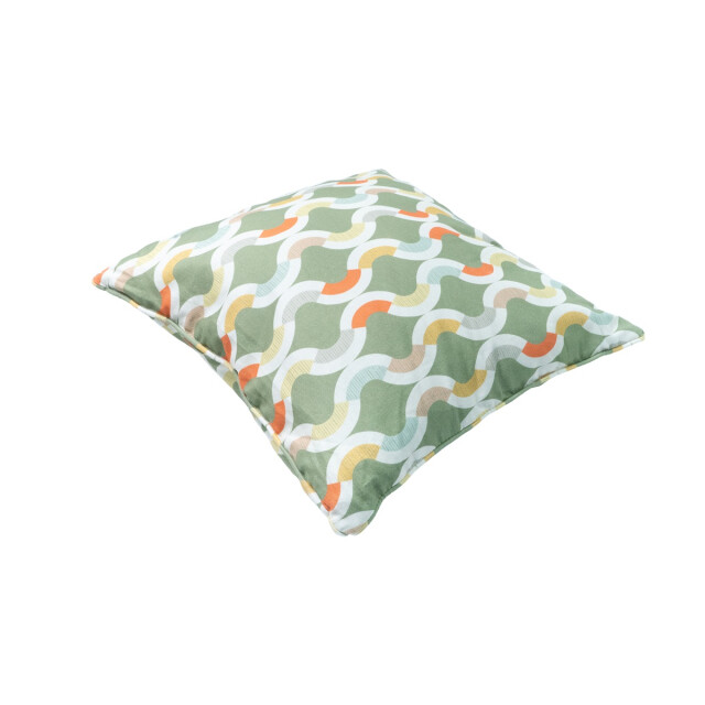 Madison sierkussen trivia green ca. 50x50 cm set van 4 3083207 large
