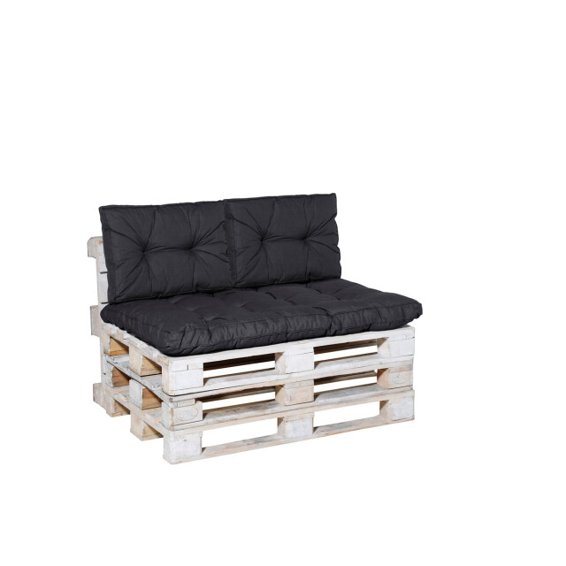 Madison florance rugkussen basic black ca. 43x60 cm set van 2 3082808 large