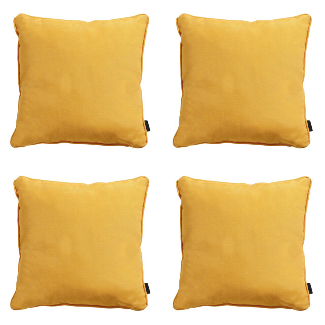 Madison sierkussen panama golden glow ca. 45x45 cm set van 4 3083229 large