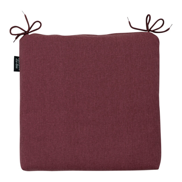 Madison zitkussen bordeaux canvas eco+ ca. 40x40 cm set van 4 3083412 large
