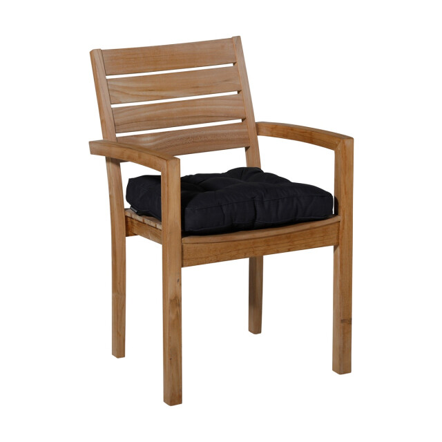 Madison zitkussen florance basic black ca. 47x47 cm set van 4 3082875 large