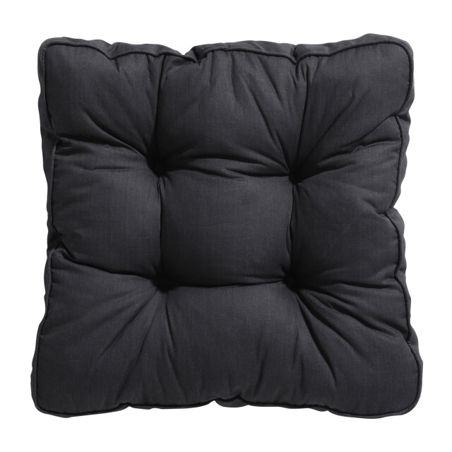 Madison zitkussen florance basic black ca. 47x47 cm set van 4 3082875 large