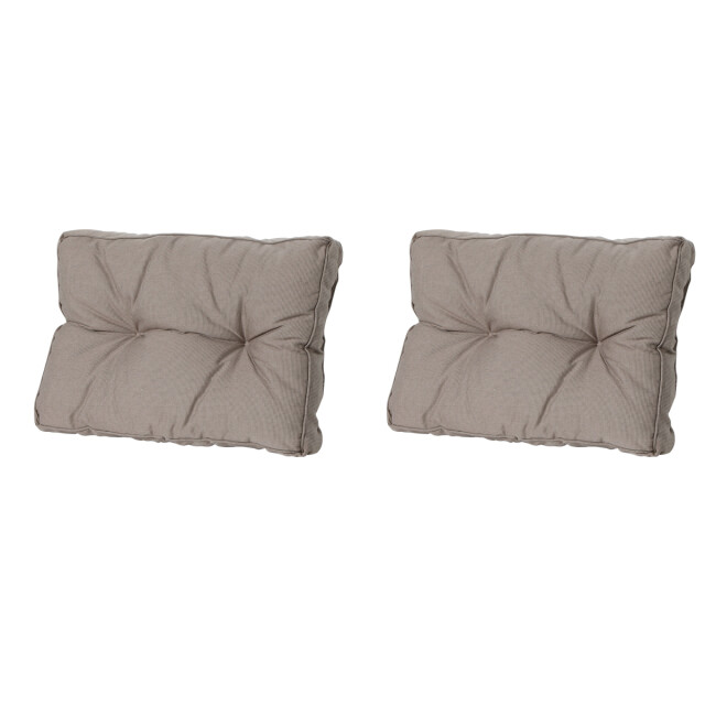 Madison florance zitkussen rib liver ca. 43x60 cm set van 2 3082815 large