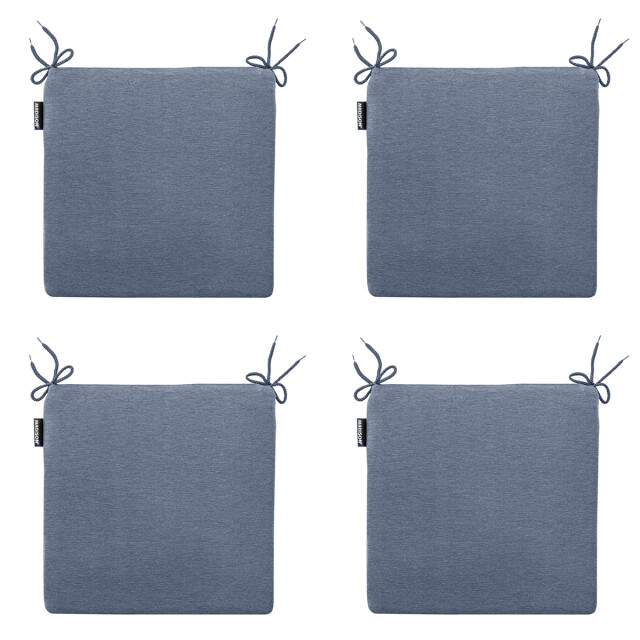 Madison zitkussen panama safier blue ca. 40x40 cm set van 4 3083395 large