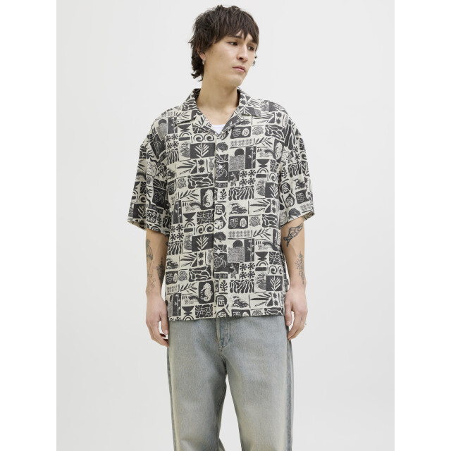 Jack & Jones Jjwayne aop resort shirt ss 12269199 large