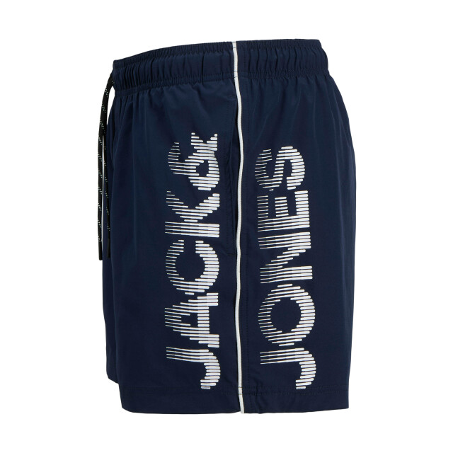 Jack & Jones Heren plus size zwemshort jpstmaui splicelogo donker 12278715-Donkerblauw large