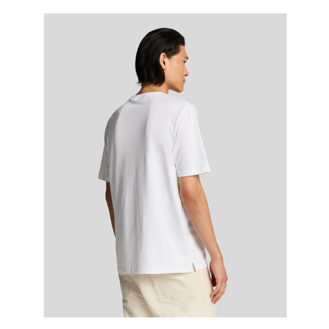 Lyle and Scott Lyle&scott embroidered badge graphic t-shirts ts2221v TS2221V large