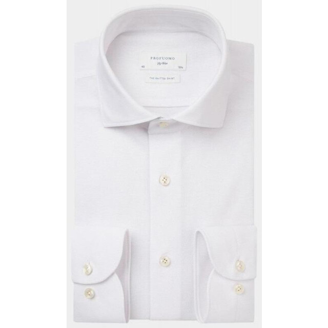 Profuomo Business hemd lange mouw knitted shirt pp2hc10012/2 170620 large