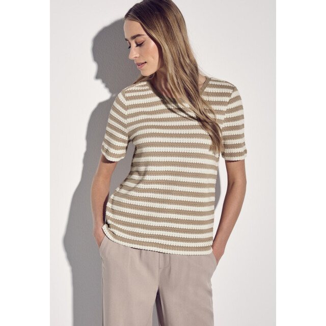 Street One a322898 ltd qr summer yds stripe knit A322898 large