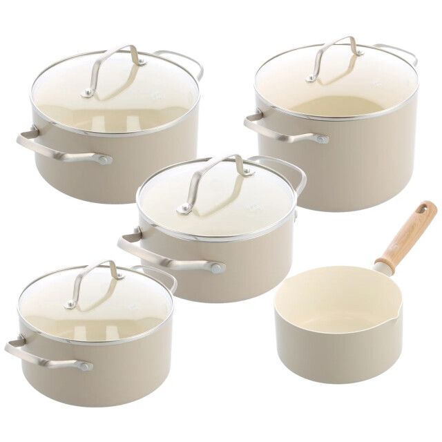 Greenchef Nordics pannenset antiaanbak 8-delig 8721249470424 large