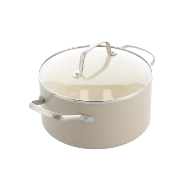 Greenchef Nordics antiaanbak kookpan crème 18 cm CC008167-001 large
