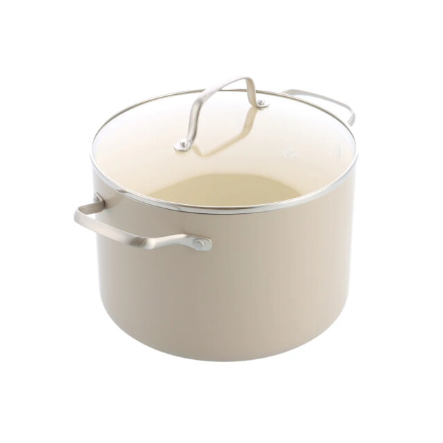 Greenchef Nordics antiaanbak soeppan crème 24 cm CC008169-001 large
