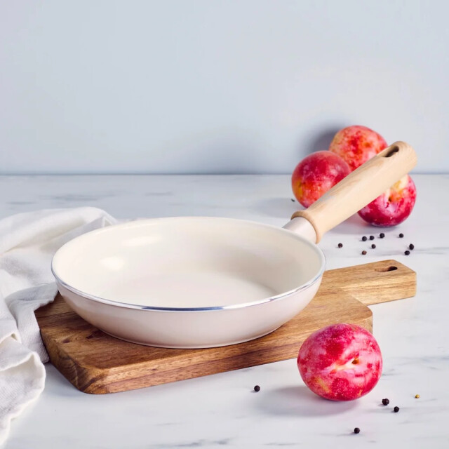 Greenchef Nordics antiaanbak koekenpan crème 28 cm CC006210-007 large