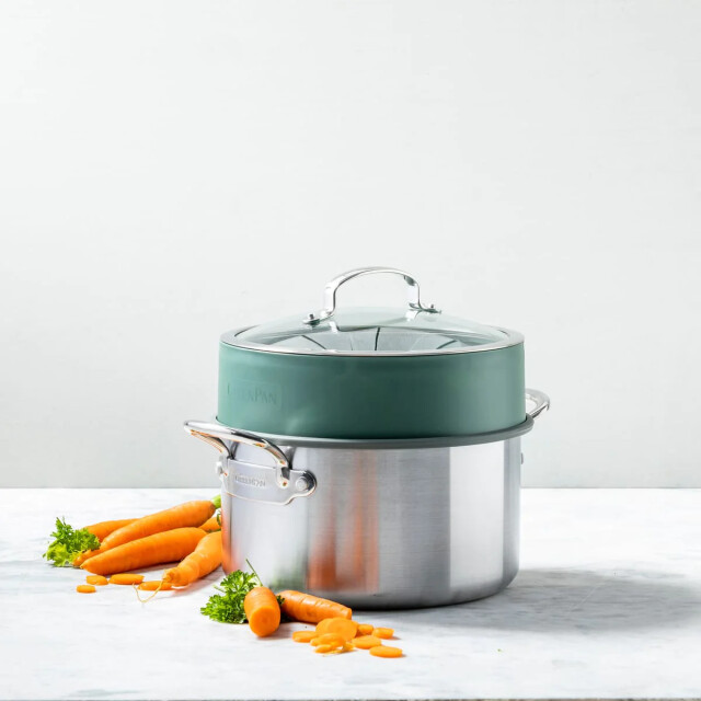Greenpan Steamy 24 cm stoominzet - CC006629-001 large