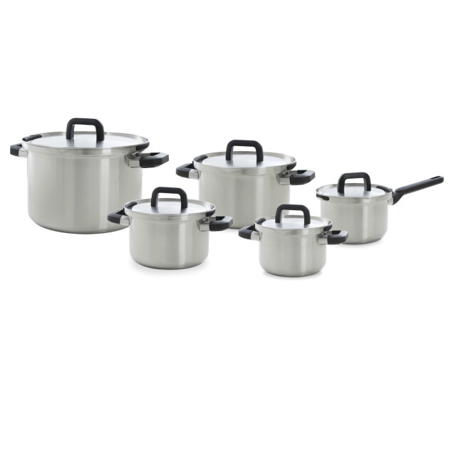 BK Cookware Bk flow cool kookpannenset rvs veilig afgietsysteem B9920.004 large