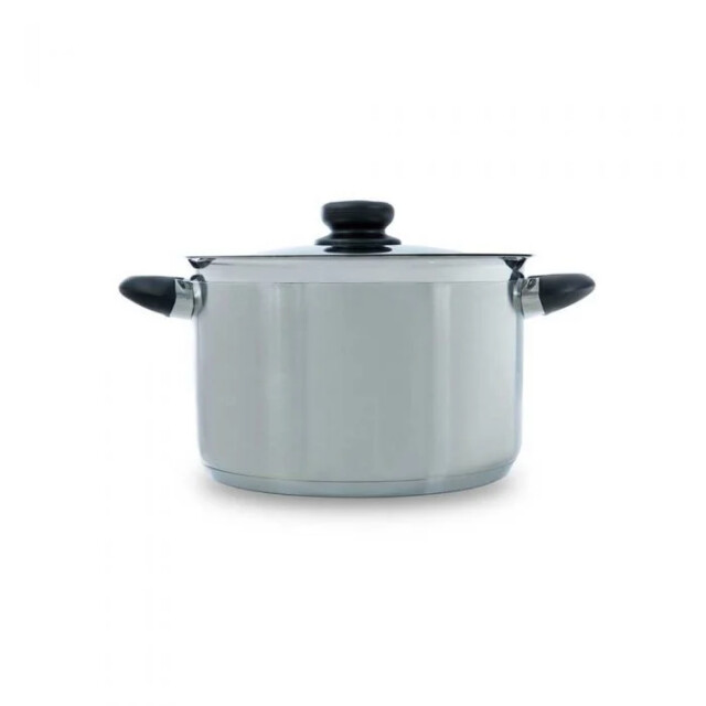 BK Cookware Bk karaat+ soeppan 24 cm rvs met deksel B5065.324 large